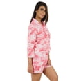 thumbnail image 3 of Phagun Ensemble de Détente Imprimé pour Femmes 2 Pcs Tenue de Nuit Haut en Coton et Shorts, 3 of 7