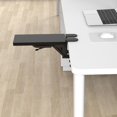 thumbnail image 4 of Wweixi Wood Computer Arm Rest for Desk Folding Desk Computer Extender for Desk Black 35x15cm, 4 of 6