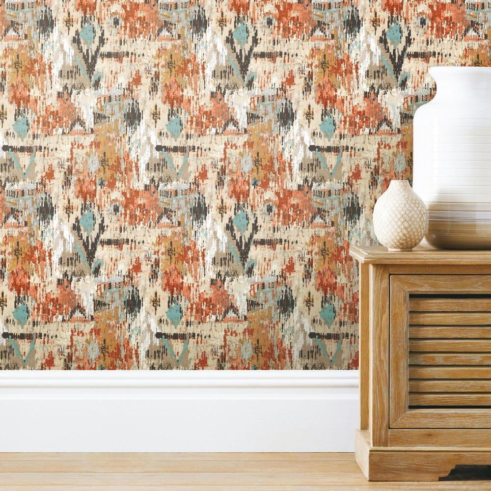 Aztec Peel and Stick Wallpaper