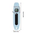 thumbnail image 3 of Rechargeable Adjustable Electric Wrist Massager Ergonomic 360 Degree Support Portable Cordless Hand Massager with 9 Modes and 29 Intensity Levels(Blue), 3 of 6