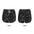 thumbnail image 5 of Lsque Lavender Flowers Printed Women's Running Shorts with Liner Pockets,Elastic Quick Dry Workout Athletic Gym Yoga Shorts,Womens High Waist Shorts-Medium, 5 of 9
