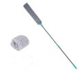 thumbnail image 2 of Dtchengua Retractable Flat Duster with 2 Microfiber Cloths - 37-51" Extension Pole for Under Appliance/Furniture/High Ceiling Dusting, 2 of 9