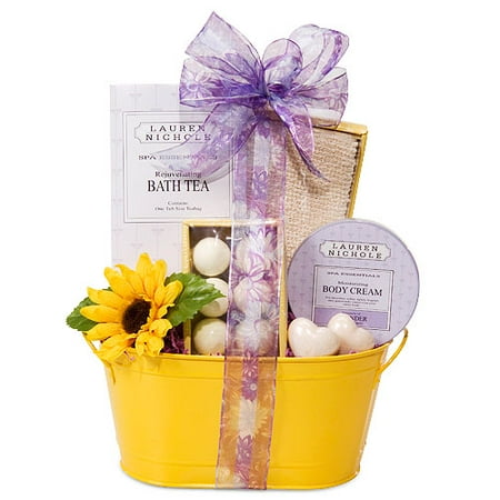 Pastel Pastime Lavender Gift Basket