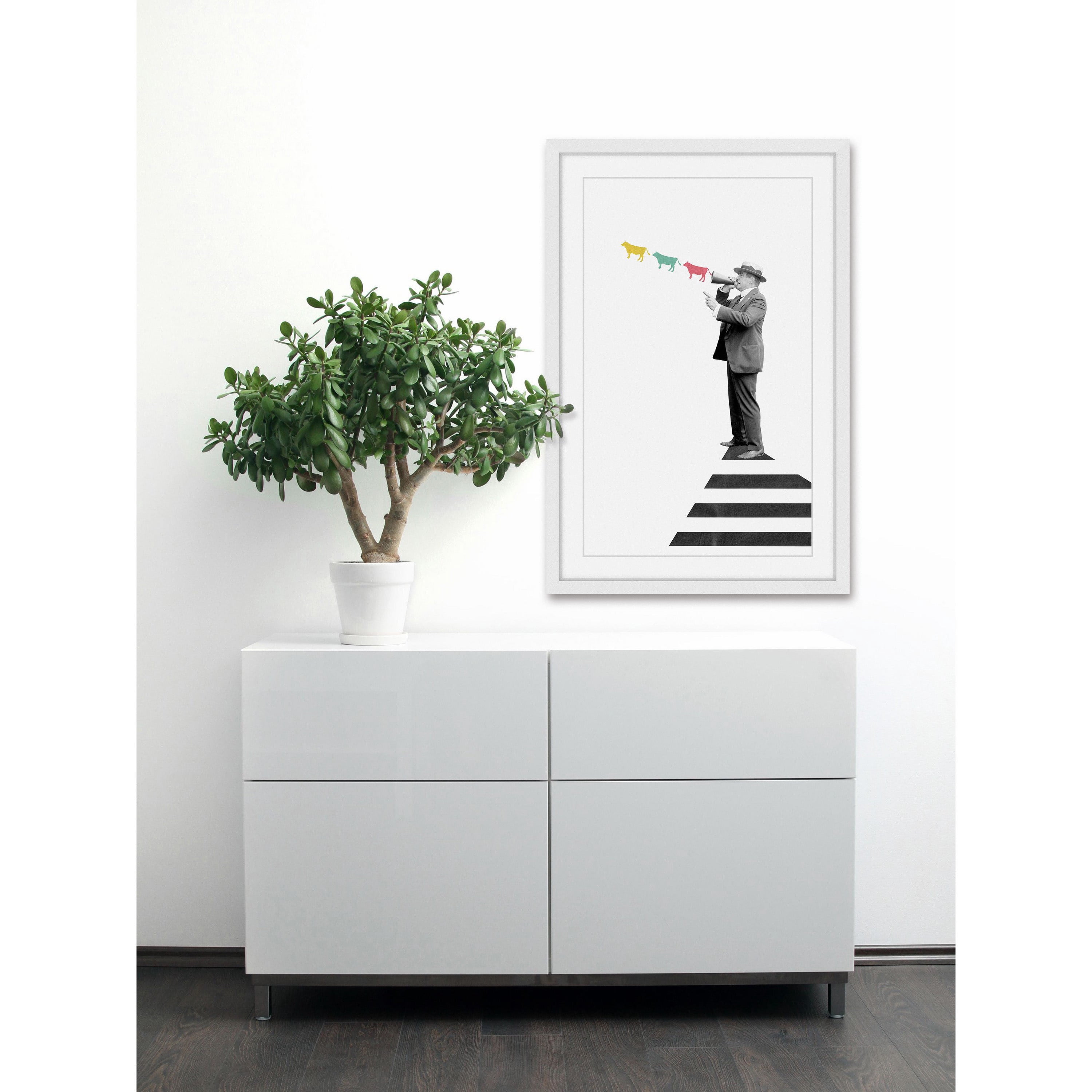 Marmont Hill "Nina Todos Verde I" by Bengoa Vazquez Framed Painting Print