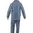 thumbnail image 4 of Bill Baileys Sleepwear Men's Broadcloth Woven Pajama Set (Large, Grey Blue Plaid), 4 of 4