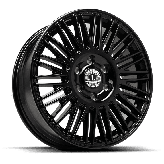 LUXXX ALLOYS 27 18X8 6X120 35ET 84.1CB GLOSS BLACK WHEEL