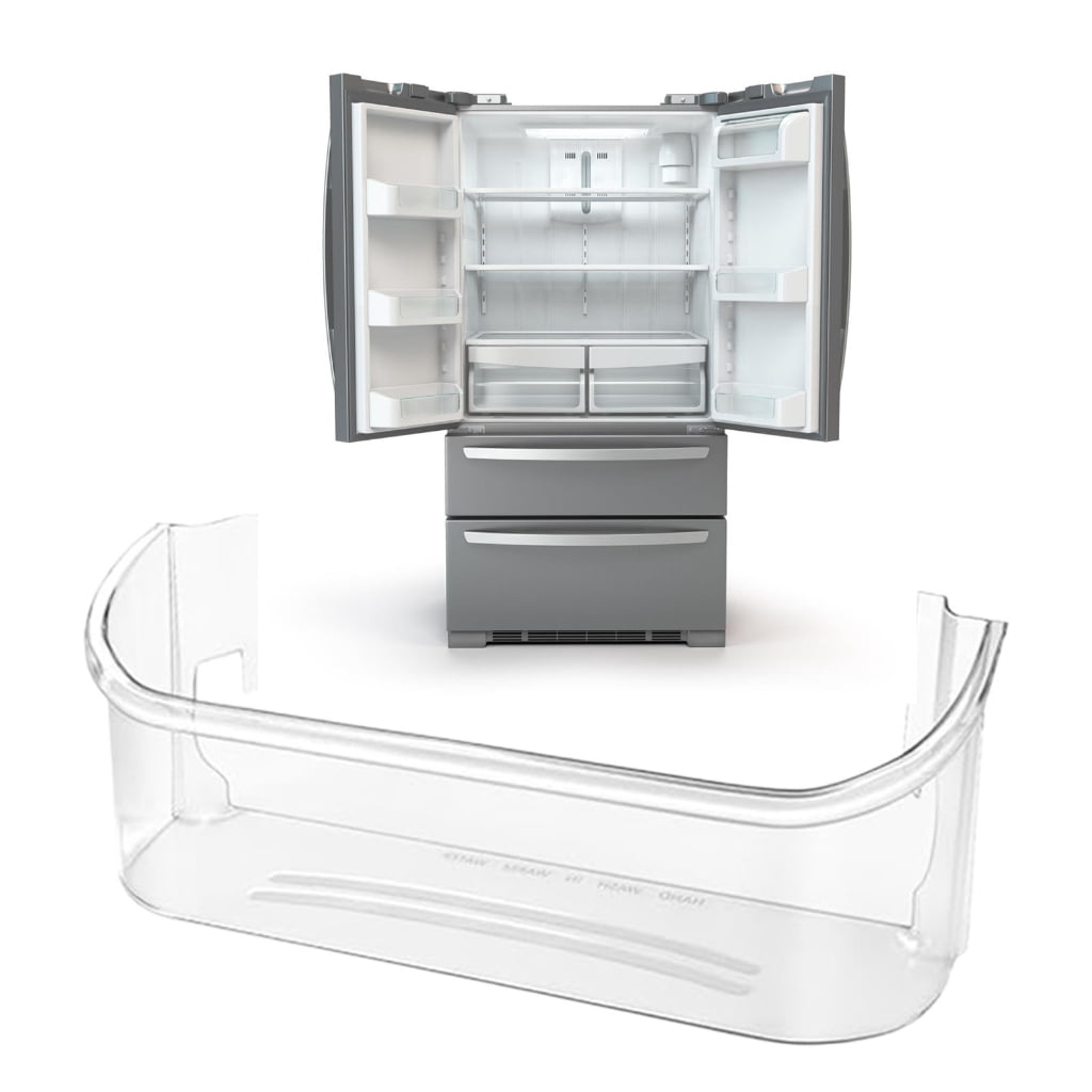 Multipurpose Replacement Fridge Door Rack Door Shelf Clear Storage Bin Texture for Specific Refrigerators