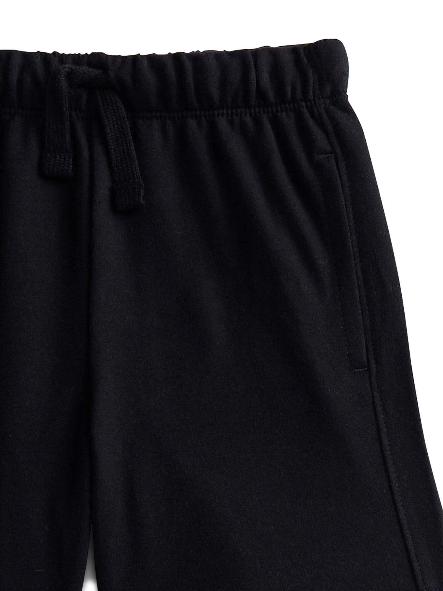 Wonder Nation Toddler Boys French Terry Shorts, 3-Pack, Sizes 18M-5T