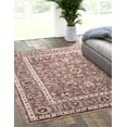 thumbnail image 4 of Rugs.com Eco Traditional Collection Rug – 2' x 3' Dusty Rose Medium Rug Perfect For Entryways, Kitchens, Breakfast Nooks, Accent Pieces, 4 of 9
