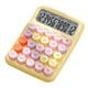 thumbnail image 3 of Calculadora básica de oficina con botones grandes, calculadora de 12 dígitos, calculadora de escritorio, calculadora de mano Amarillo, 3 of 9