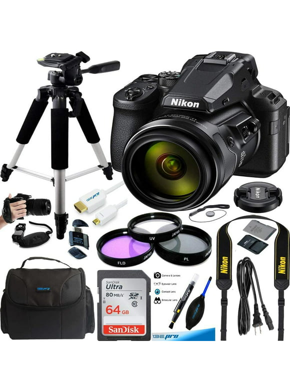 Nikon COOLPIX P950 Compact Digital Camera with 83x Optical Zoom Super Telephoto Lens + Expo Premium Accessories Bundle