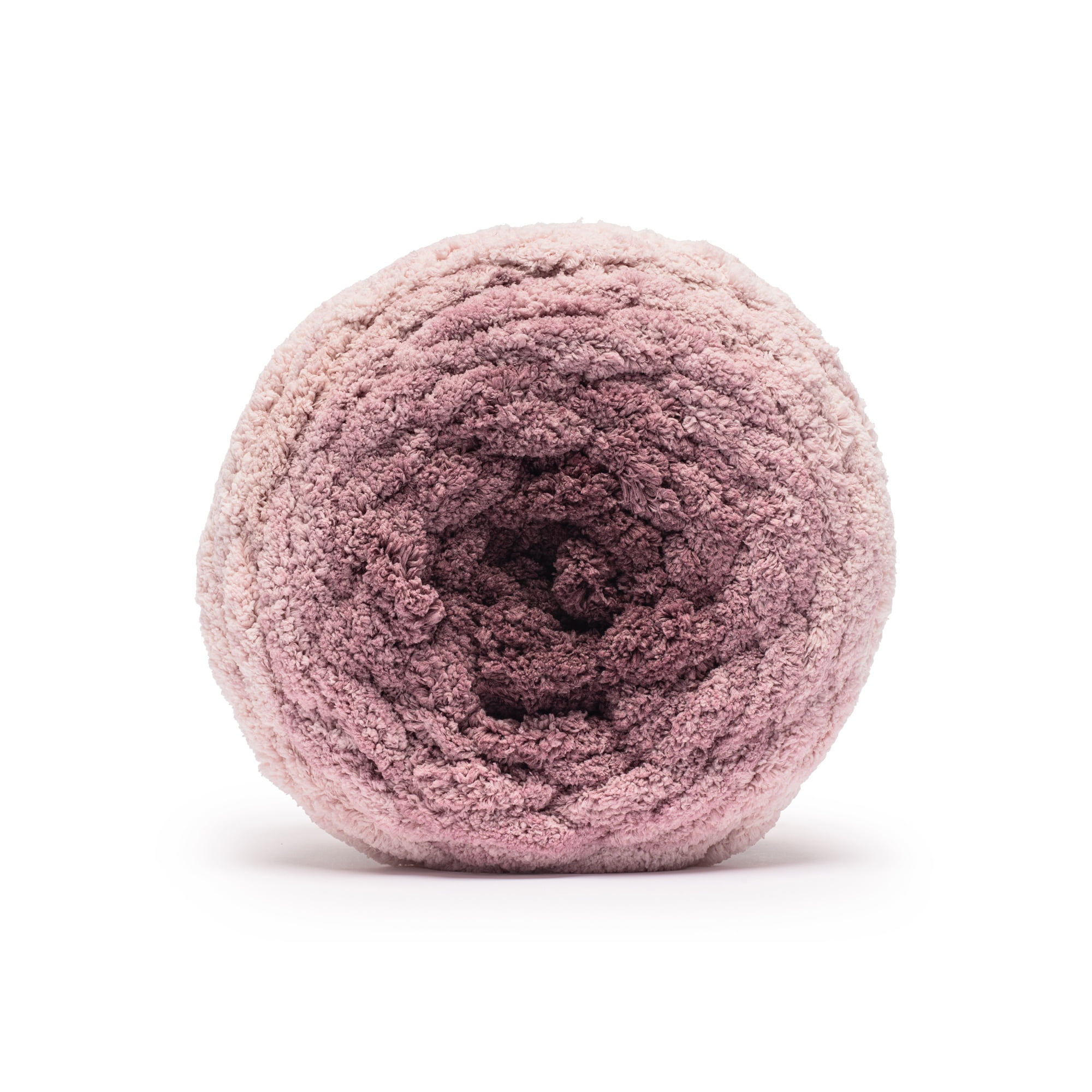 Bernat® Blanket Extra Thick Perfect Phasing™ #7 Jumbo Polyester Yarn, Burgundy Wine 21.2oz/600g 65 Yards