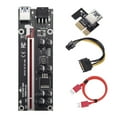 thumbnail image 1 of Wweixi PCI-E Riser Board with LED Dynamic Light PCI- 8 Solid Capacitors No.05, 1 of 6