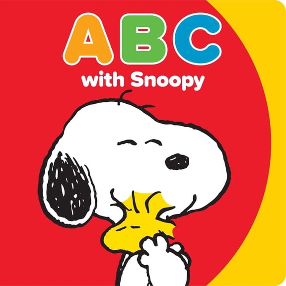 ABC with Snoopy, (Board Book)