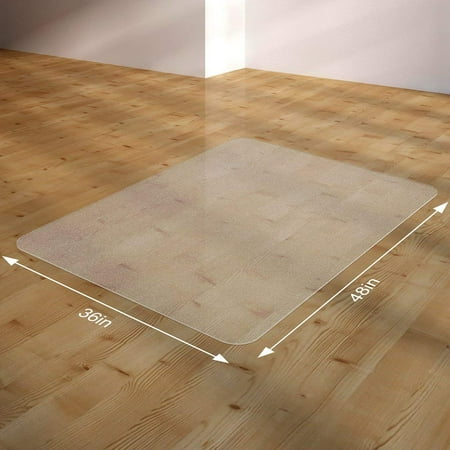 floor chair mat clear protector hardwood rectangular ubesgoo walmart