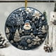 thumbnail image 5 of Adorno Colgante Navideño Acrílico de 8 Cm (3.15 Pulgadas) | Impresión Duradera a Doble Cara | Regalo Navideño para Familiares y Amigos | Decoración para Árbol, Pared y Espejo Retrovisor de Coche, 5 of 6