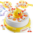 thumbnail image 2 of Bounce and Catch Duck Board Game Toy for Kids Popping Up Music Duck Educational Musical, 2 of 9