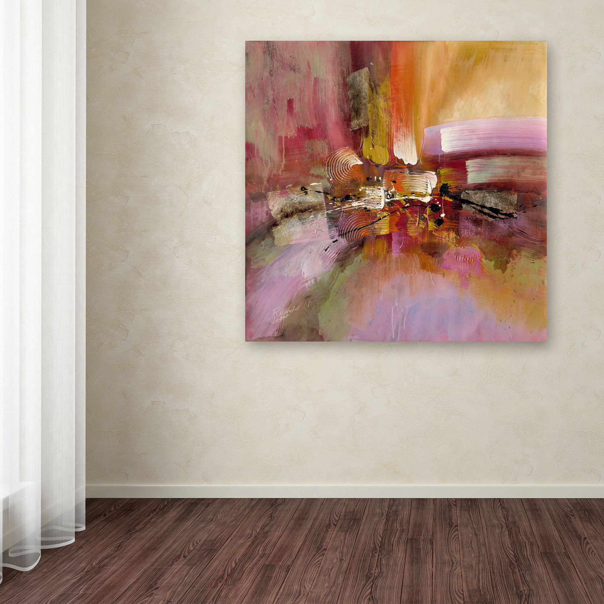 Trademark Fine Art "Soft Touch" Canvas Art by Ricardo Tapia