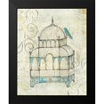 thumbnail image 2 of Tillmon, Avery 12x14 Black Modern Framed Museum Art Print Titled - Bird Cage II, 2 of 5