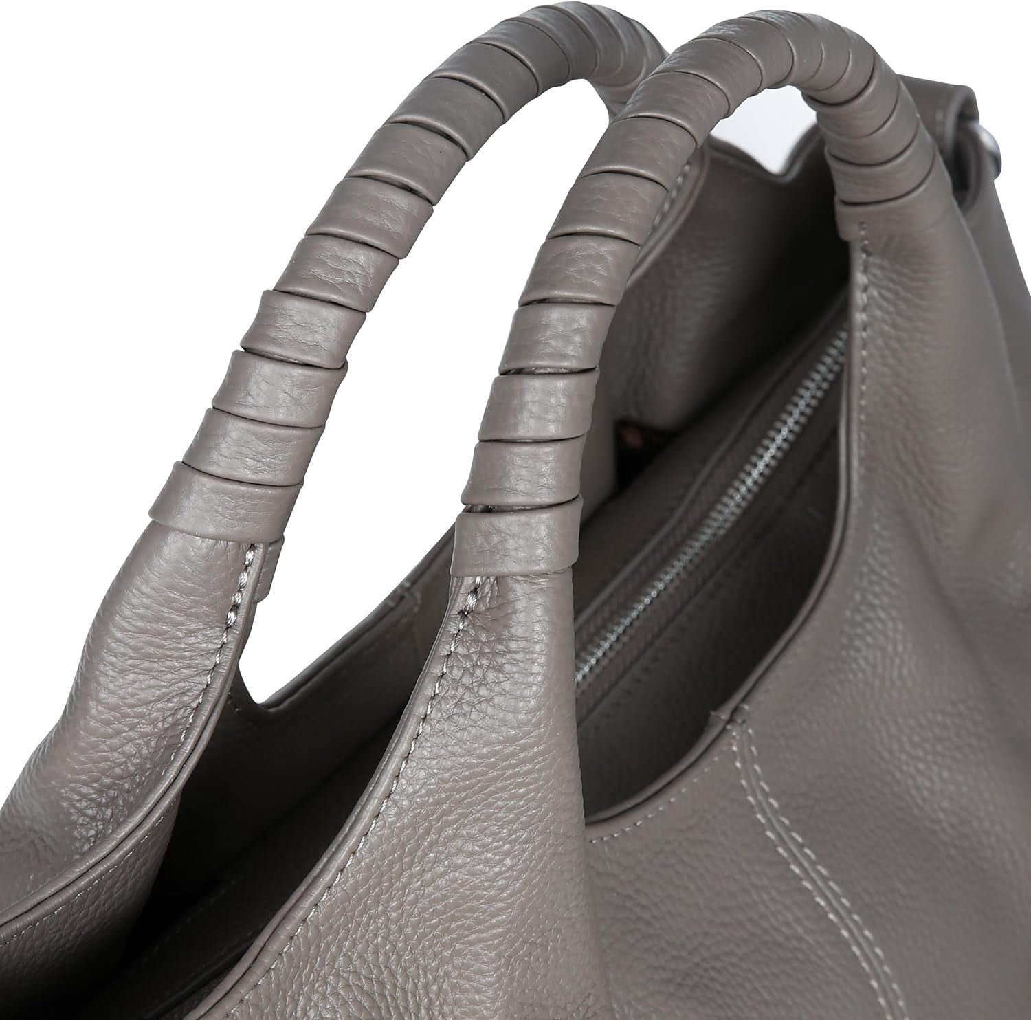 Kwuty Genuine Leather Shoulder Bags Purses and Handbags for Women Satchel Designer Cross Body Hobo Medium Size Tote