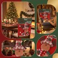 thumbnail image 4 of Christmas Dining Chair Slipcovers Stretch Soft for Holiday Party Indoor Home Decor, 4 of 7