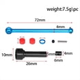 thumbnail image 2 of Eje de Transmisión Central de Eje de Hélice Universal de Metal 22052 para XV02 XV-02 Pro 1/10 RC Accesorios de Piezas de Actualización de Coche, 2 of 5