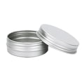 thumbnail image 1 of FELTECHELECTR 24 botellas de viaje de 30 ml, contenedor de cosméticos, tarro de crema vacío con tapa para pomada de maquillaje (caja de aluminio con rosca), 1 of 7
