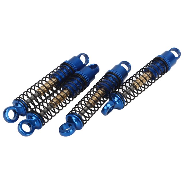 Juego de Amortiguadores RC de 4 Piezas Amortiguadores RC Amortiguador Roscado de Aluminio de 43 Mm para Orugas Axial SCX24 1:24 ANGGREK Otros