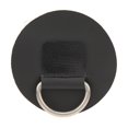 thumbnail image 4 of 4PCS D Ring Patch PVC Stainless Steel Surfboard Single Layer Round Shape D Ring Pad for Inflatable Boat Kayak Canoe Black, 4 of 4