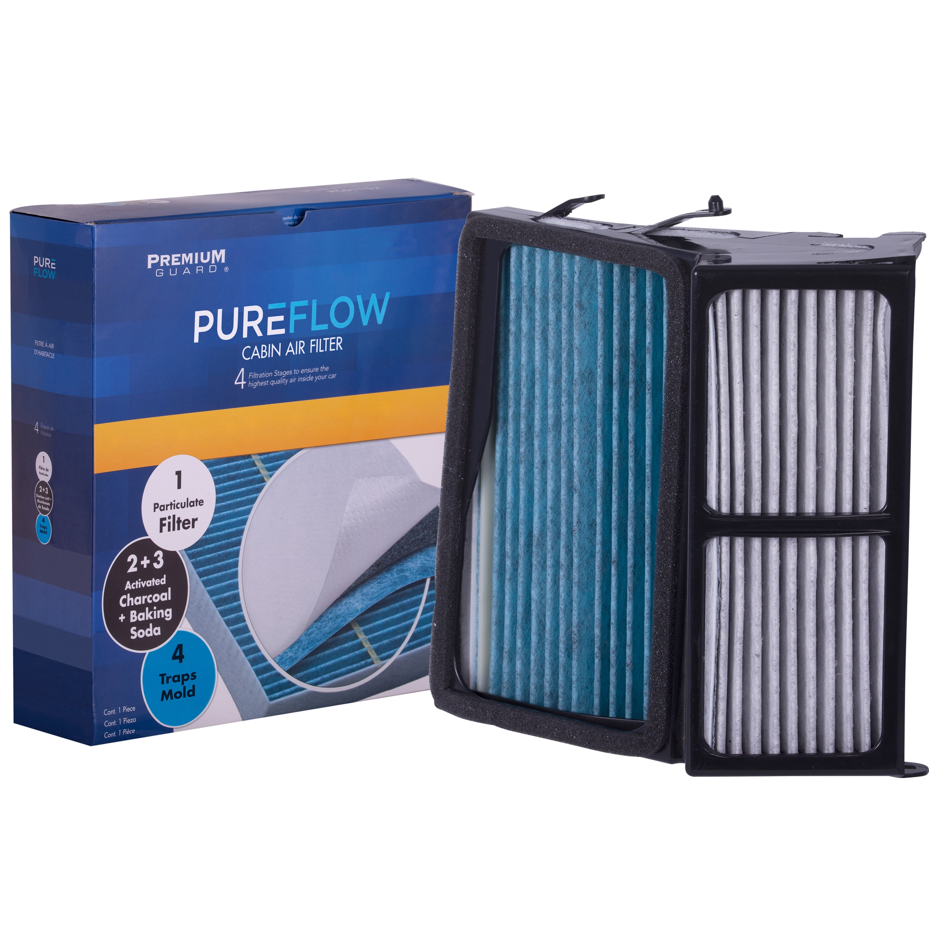 PUREFLOW PC5413X Cabin Air Filter | Fits 2006-2008 Buick Lucerne 3.8L; 2009-2011 Lucerne 3.9L; 2006-2011 Lucerne 4.6L