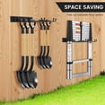 thumbnail image 2 of Neiteli Folding Chair Rack,Metal Folding Chair Storage Rack - 2-Pack,Heavy Duty Design,Garage Organization & Foldable Chair Hanger, 2 of 7