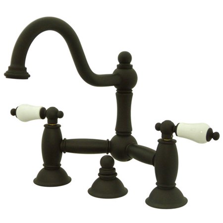 UPC 663370014680 product image for Kingston Brass KS3915PL Two Handle 8 Widespread Lavatory Faucet with Brass Pop-u | upcitemdb.com