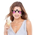 thumbnail image 4 of 2Pcs Party LED Glasses Halloween Party Clown Glowing Glasses Party Cheering Eyeglasses Props, 4 of 8
