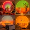 thumbnail image 6 of DAYBETTER Sunset Lamp Projector, 6 Warm Color Ambient Light with USB Port for Bedroom, Party, Photography & Room Decor, 6 of 7