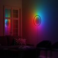 thumbnail image 3 of Lámpara de pared colorida Lámpara de pared de humor redonda LED de fondo jinwen Lámpara de pared RGB, 3 of 8