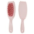 thumbnail image 4 of Unique Bargains Wave Edge Hair Shampoo Brush for Head Massage and Scalp Care Deep Pink, 4 of 6