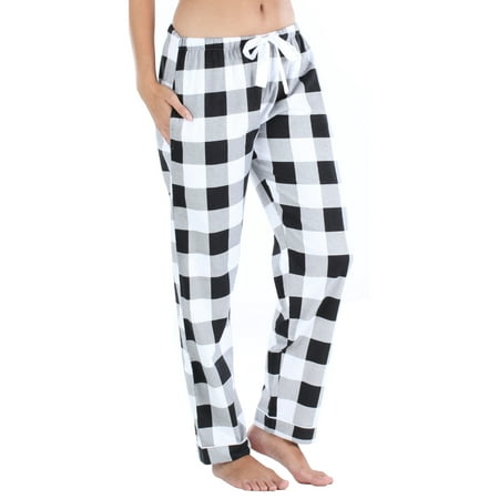 

PajamaMania Women and Women s Plus Flannel Pants Female Sleep Pant