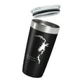 thumbnail image 3 of Pathfinder Reservoir Tumbler Lake Map Travel Mug Insulated Laser Engraved Coffee Cup Wyoming 20 oz Black, 3 of 5