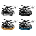 thumbnail image 5 of Pebbuoy Solar Powered Fighter Airplane Car Air Freshener Creative Shape Auto Essential Oil Diffuser Car Ornament, 5 of 7