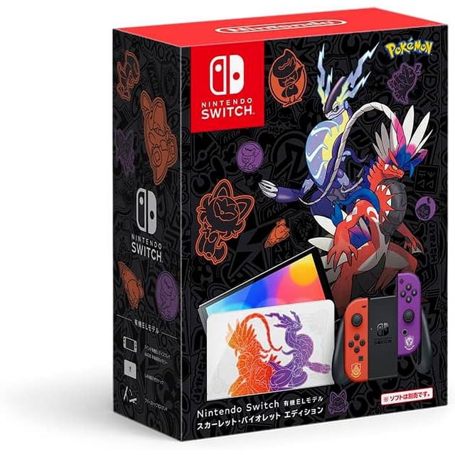 Nintendo Switch OLED Consola Pokemon Scarlet & Violet