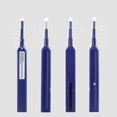 thumbnail image 2 of Kenally Limpiador de fibra óptica Pluma Limpiador de fibra óptica Conectores Limpieza 800+ Limpia para LC/MU 1.25mm UPC/APC Virolas Tipo de empuje Artesanía Kenally TO005211-00, 2 of 6
