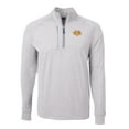 thumbnail image 2 of Men's Cutter & Buck  Heather Gray Tennessee Tech Golden Eagles Big & Tall Adapt Eco Knit Quarter-Zip Pullover Top, 2 of 3