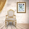 thumbnail image 3 of Orlov, Irena 15x18 Gold Ornate Wood Framed with Double Matting Museum Art Print Titled - Pastel Succulent Beauty IV, 3 of 4