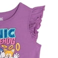 thumbnail image 5 of SEGA Sonic The Hedgehog Tails Rosy the Rascal Tutu Pleated Tulle Dress Toddler to Big Kid, 5 of 5