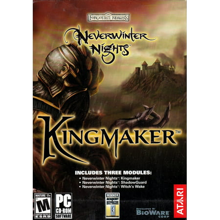 Neverwinter Nights: Kingmaker Expansion Set - Set of 3 Modules - Kingmaker + Shadow Guard + Witch's (Neverwinter Nights Best Class)
