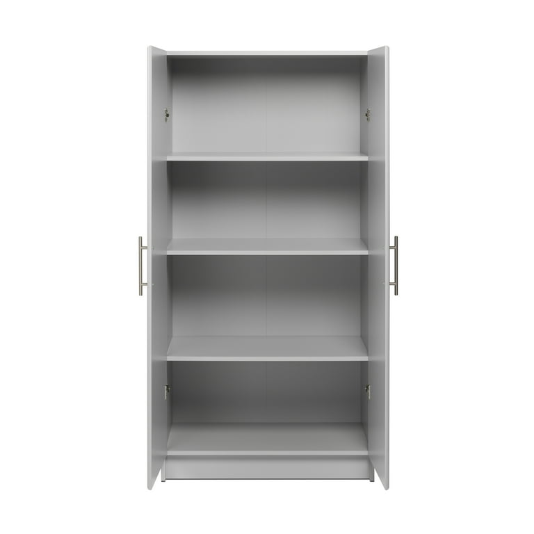 Prepac Espresso Tall Shoe Cubbie Cabinet