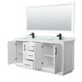 thumbnail image 7 of Wyndham Collection Wcf414172d-Nat-Unsm70 Strada 72" Free Standing Double Basin Vanity Set, 7 of 7