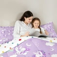 thumbnail image 5 of Castle Fairy 2-Piece Twin Size Comforter Set - Unicorn Fantasy Print, 5 of 8
