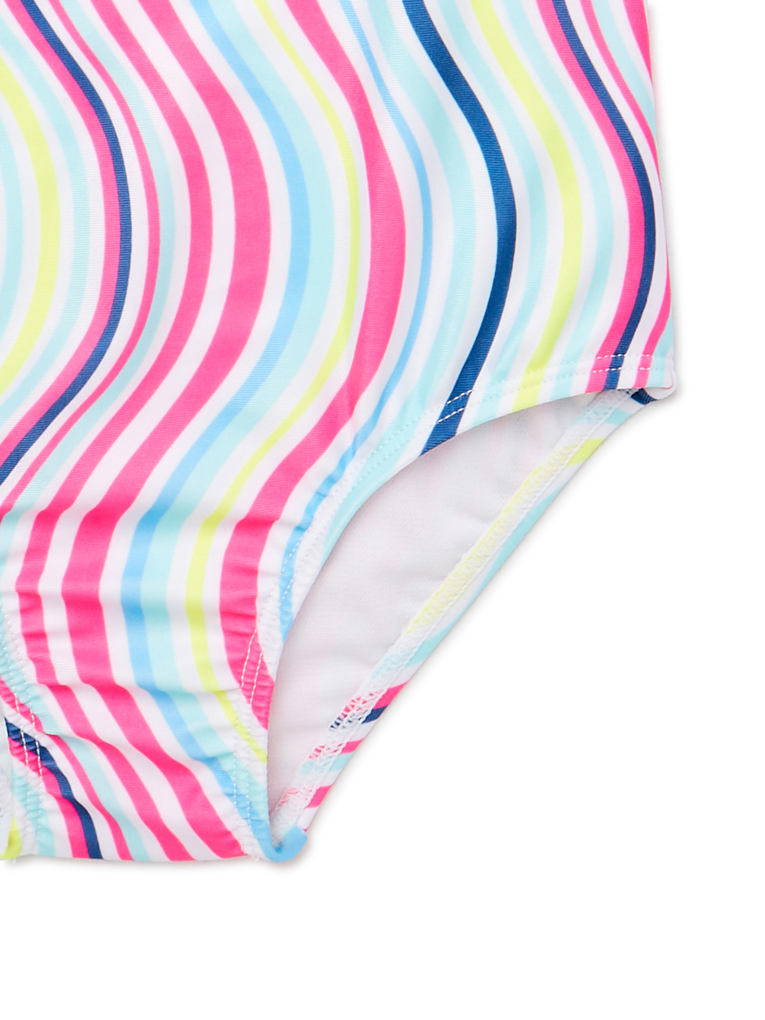 Wonder Nation Toddler Girl One-Piece Swimsuit, Sizes 12M-5T