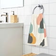 thumbnail image 3 of Yayeee 100% Cotton Hand Towels for Bathroom 16" x 28" Soft Absorbent Kitchen Towel, Simple Clouds, 3 of 7